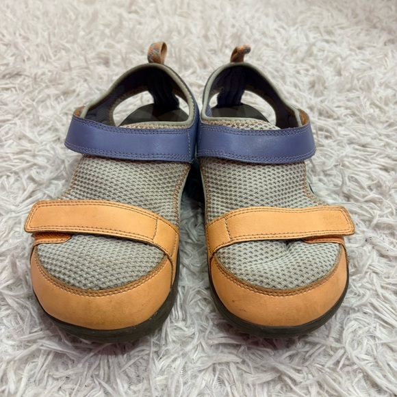 Teva Hurricane Seekado sandals purple orange‎ size kids 4 - Picture 2 of 9